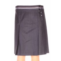 KARTING - Jupe mi-longue gris en polyester - Femme - Taille 40 - Modz