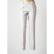 K'TENDANCES - Pantalon slim gris en coton - Femme - Taille 40 - Modz