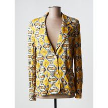 SURKANA - Blazer jaune en viscose - Femme - Taille 40 - Modz