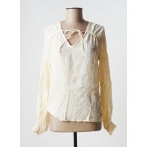 GARCIA - Blouse beige en viscose - Femme - Taille 38 - Modz