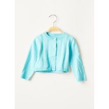 MAYORAL - Gilet manches longues bleu en coton - Fille - Taille TU - Modz