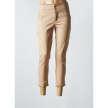 CHIC ETJEUNE - Pantalon 7/8 marron en coton - Femme - Taille 36 - Modz