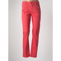 KANOPE - Pantalon slim rouge en coton - Femme - Taille 38 - Modz