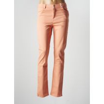 KANOPE - Pantalon slim rose en coton pour femme - Taille 44 - Modz
