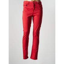 KANOPE - Pantalon slim rouge en coton pour femme - Taille 42 - Modz