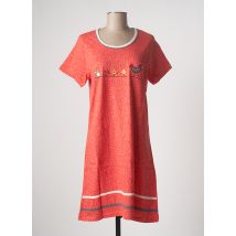 ROSE POMME - Chemise de nuit orange en coton - Femme - Taille 38 - Modz