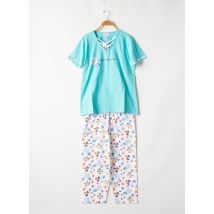 ROSE POMME - Pyjama bleu en coton - Femme - Taille 40 - Modz