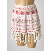 PIN UP - Jupe courte beige en polyester - Femme - Taille 36 - Modz