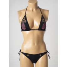 PIN UP - Maillot de bain 2 pièces noir en polyamide - Femme - Taille 36 - Modz