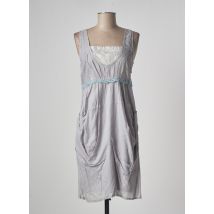 ENJOY - Robe courte gris en viscose - Femme - Taille 36 - Modz
