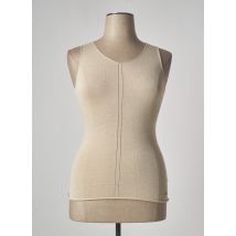 FELINO - Pull beige en viscose - Femme - Taille 40 - Modz