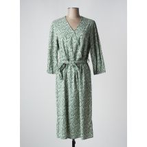 COPENHAGEN - Robe mi-longue vert en coton - Femme - Taille 38 - Modz