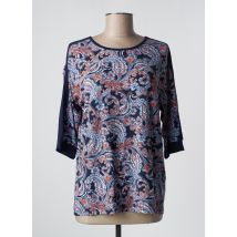 COPENHAGEN - T-shirt bleu en viscose - Femme - Taille 36 - Modz