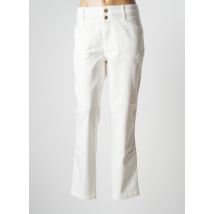 STREET ONE - Jeans coupe slim blanc en coton - Femme - Taille 44 - Modz