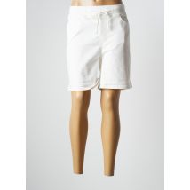GEISHA - Bermuda blanc en coton pour femme - Taille 34 - Modz