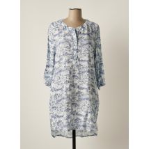 COPENHAGEN - Robe mi-longue bleu en viscose - Femme - Taille 36 - Modz