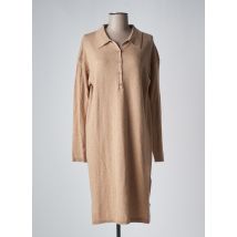 YERSE - Robe pull beige en viscose - Femme - Taille 40 - Modz