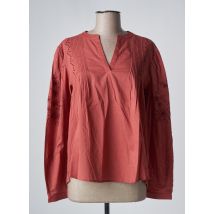 YERSE - Top rouge en coton - Femme - Taille 40 - Modz