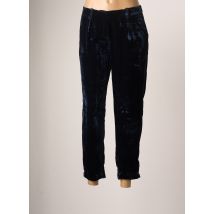 MKT STUDIO - Pantalon chino bleu en viscose - Femme - Taille 38 - Modz