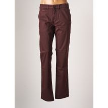 DELAHAYE - Pantalon chino rouge en coton pour homme - Taille 42 - Modz