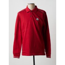 DELAHAYE - Polo rouge en coton pour homme - Taille XXL - Modz