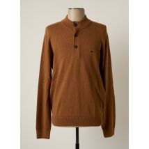 FYNCH-HATTON - Pull marron en coton - Homme - Taille M - Modz