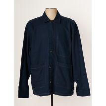 FYNCH-HATTON - Chemise manches longues bleu en coton - Homme - Taille L - Modz