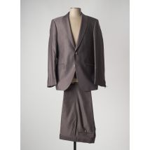 MASTERHAND - Costume de ville marron en laine vierge - Homme - Taille TU - Modz