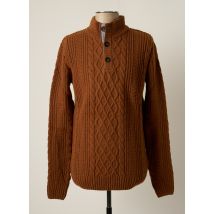 BERAC - Pull marron en laine - Homme - Taille S - Modz