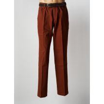NINO LORETTI - Pantalon chino marron en coton - Homme - Taille 50 - Modz
