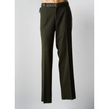 BRUNO SAINT HILAIRE - Pantalon droit vert en polyester - Homme - Taille 48 - Modz