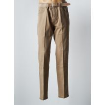 PIONIER - Pantalon slim beige en coton pour homme - Taille W38 L34 - Modz