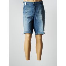 SEA BARRIER - Bermuda bleu en coton - Homme - Taille 38 - Modz
