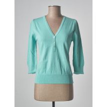 STEFAN GREEN - Pull bleu en coton pour femme - Taille 36 - Modz