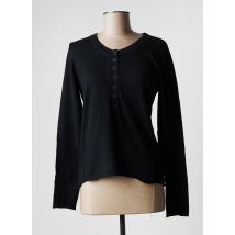 STEFAN GREEN - Pull noir en coton pour femme - Taille 36 - Modz