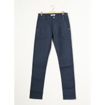 VIRTUE - Pantalon chino bleu en coton pour homme - Taille 38 - Modz