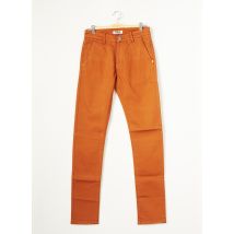 VIRTUE - Pantalon chino marron en coton pour homme - Taille 38 - Modz