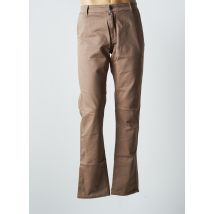 VIRTUE - Pantalon chino marron en coton - Homme - Taille 50 - Modz
