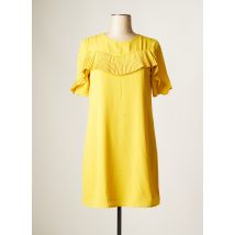 MOLLY BRACKEN - Robe courte jaune en polyester pour femme - Taille 36 - Modz