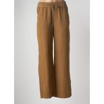 NUMPH - Pantalon chino marron en viscose pour femme - Taille 36 - Modz