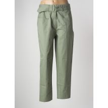 NUMPH - Pantalon chino vert en coton pour femme - Taille 42 - Modz