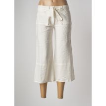 DOROTENNIS - Pantacourt beige en ramie - Femme - Taille 38 - Modz