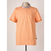 IZAC - Polo orange en coton pour homme - Taille L - Modz