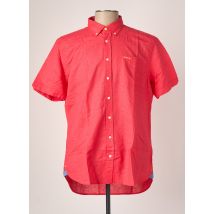 NEW ZEALAND AUCKLAND CHEMISES HOMME DE COULEUR ROUGE - Grande Taille