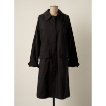 OBJECT - Trench noir en coton pour femme - Taille 38 - Modz