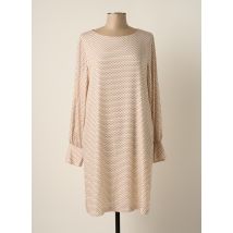 SANDRO FERRONE - Robe mi-longue beige en polyester - Femme - Taille 42 - Modz