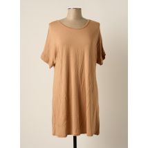 LAMIAR - Robe courte marron en viscose - Femme - Taille TU - Modz