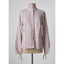 OBJECT - Chemisier rouge en viscose - Femme - Taille 38 - Modz