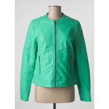 B.YOUNG - Veste simili cuir vert en polyurethane - Femme - Taille 36 - Modz