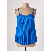 PINK BLACK - Top bleu en polyester - Femme - Taille TU - Modz